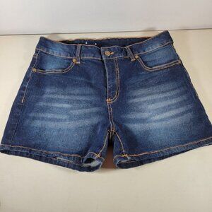 Serra Jean Shorts Womens Size 8 Blue Faded Denim 29" Waist